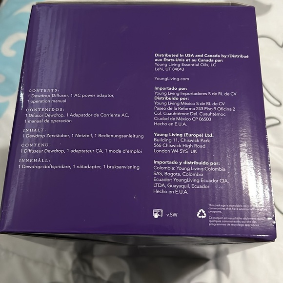 🍋Young living do drop ultrasonic essential oil diffuser - Picture 4 of 8